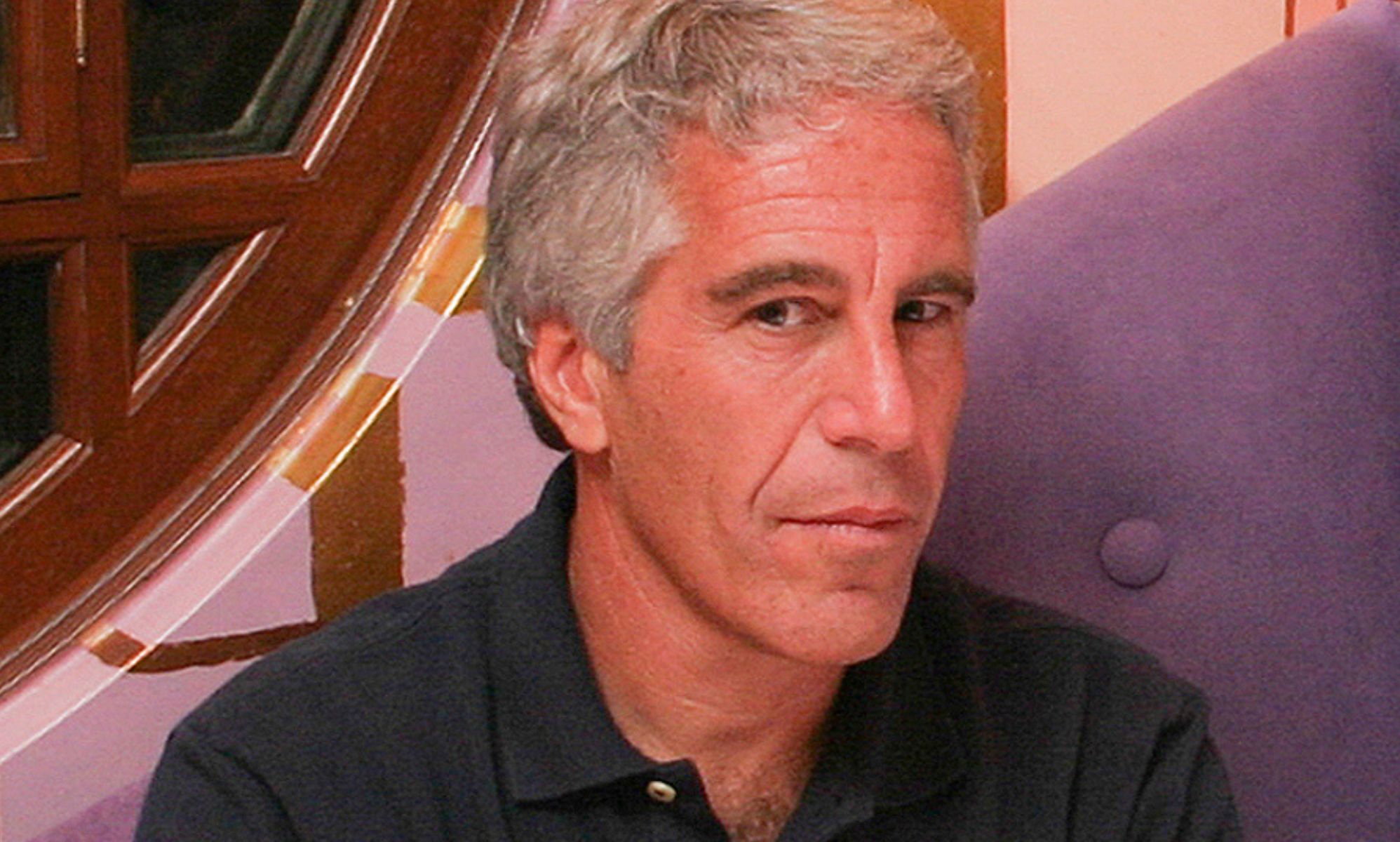 A picture of Jeffrey Epstein.