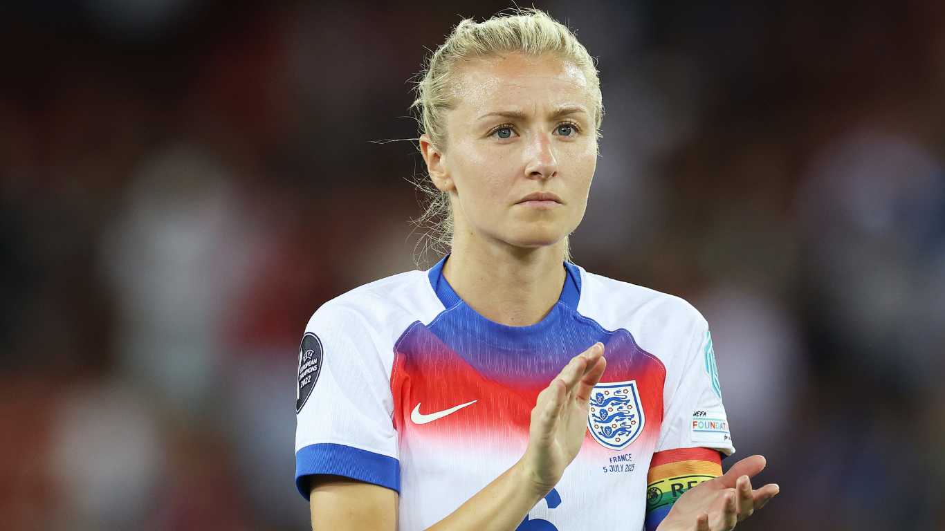 England captain Leah Williamson dons rainbow armband for Women's Euro 2025