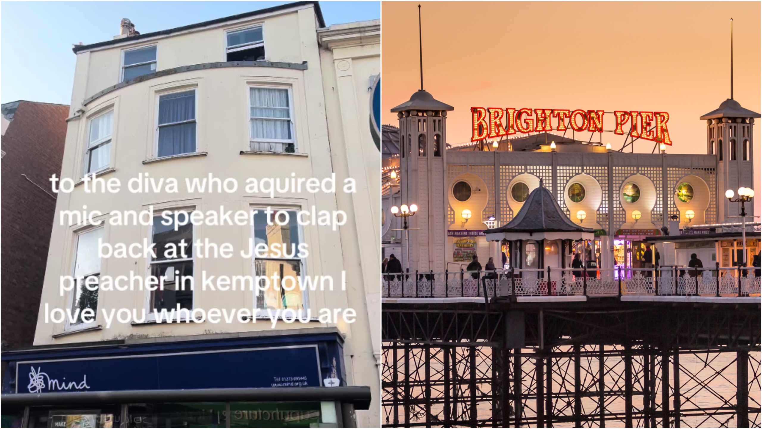 Woman drowns out anti-LGBTQ+ preacher with her own megaphone in hilarious viral TikTok clip