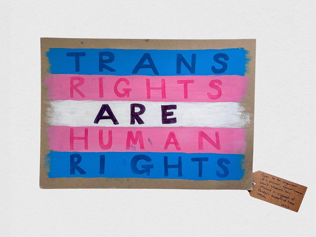 Museum of Transology object are on shown at Queer Britain
