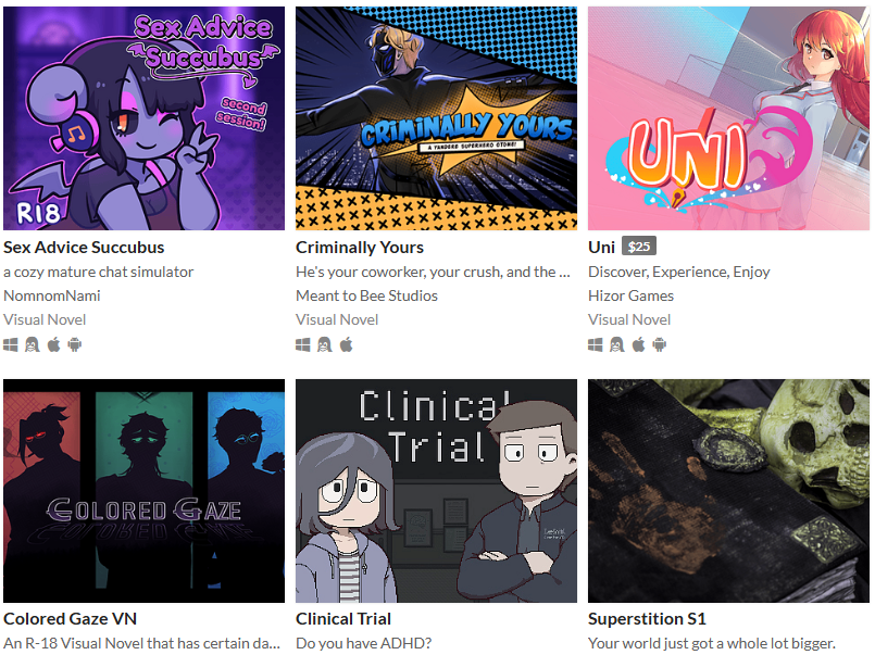 Games marketplace Itch.io to 'deindex' all NSFW games following pressure from anti-porn lobby group