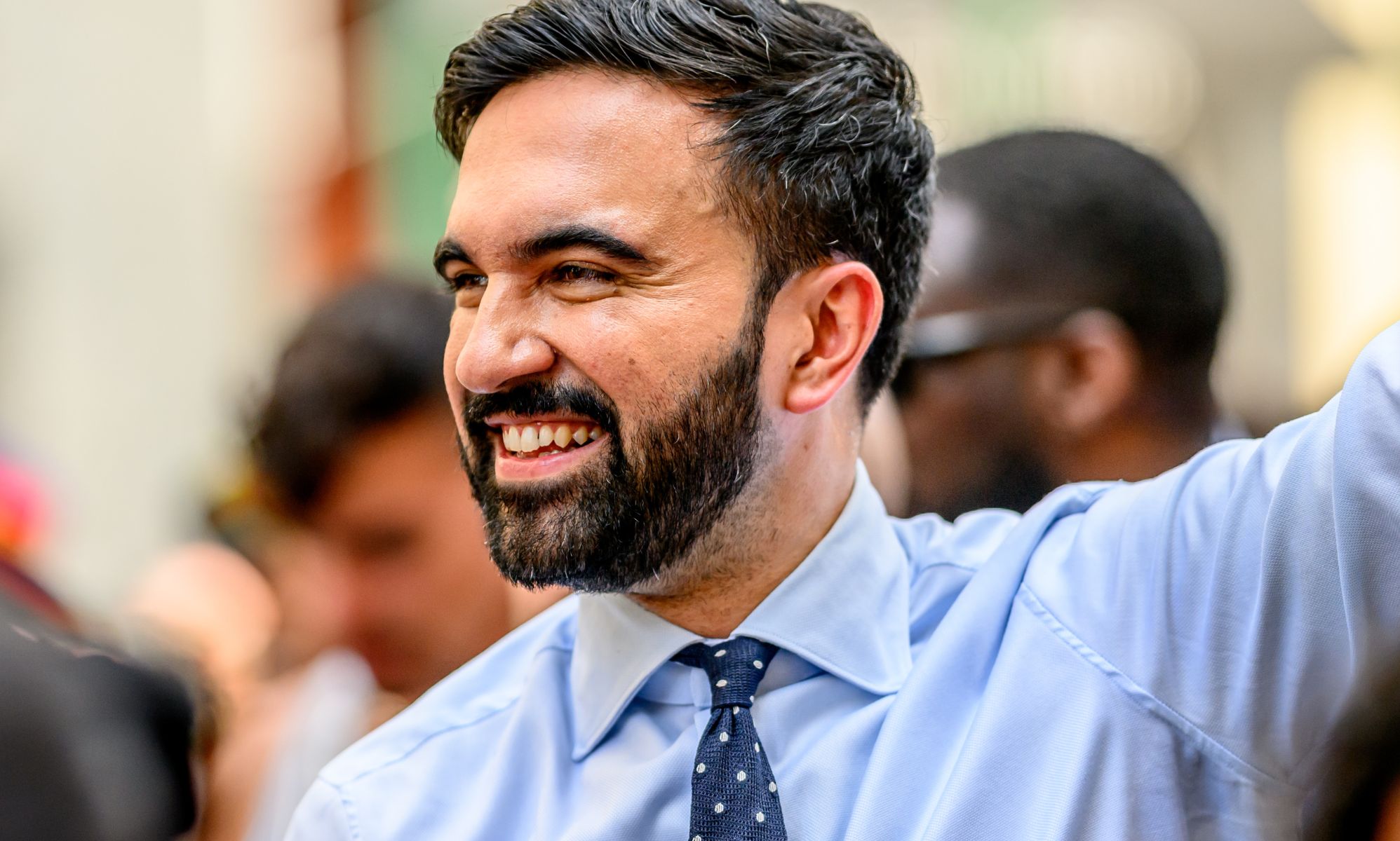 Zohran Mamdani at NYC Pride 2025.