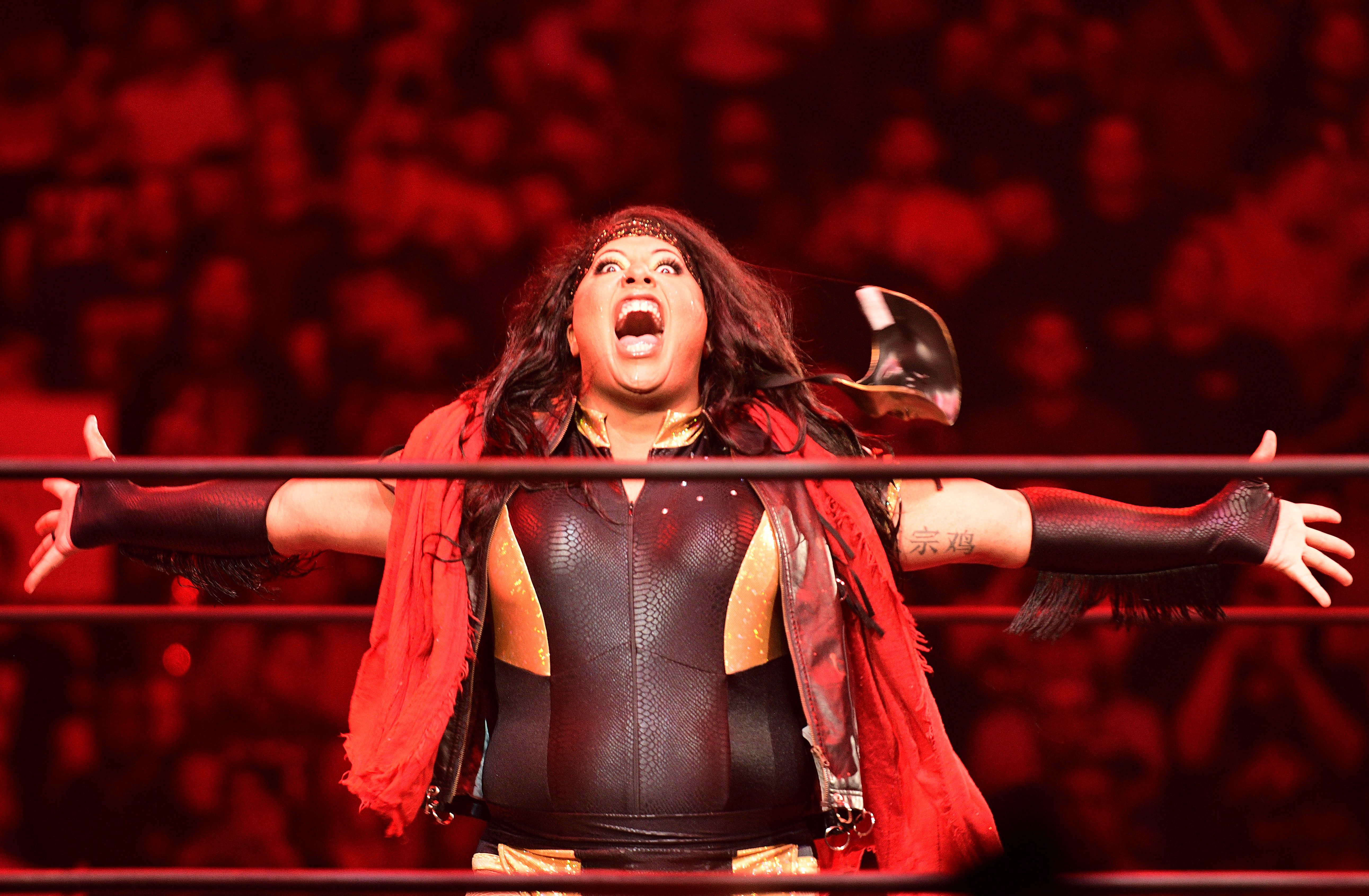 Out trans pro wrestler Nyla Rose becomes first to hold UK all-women’s top title