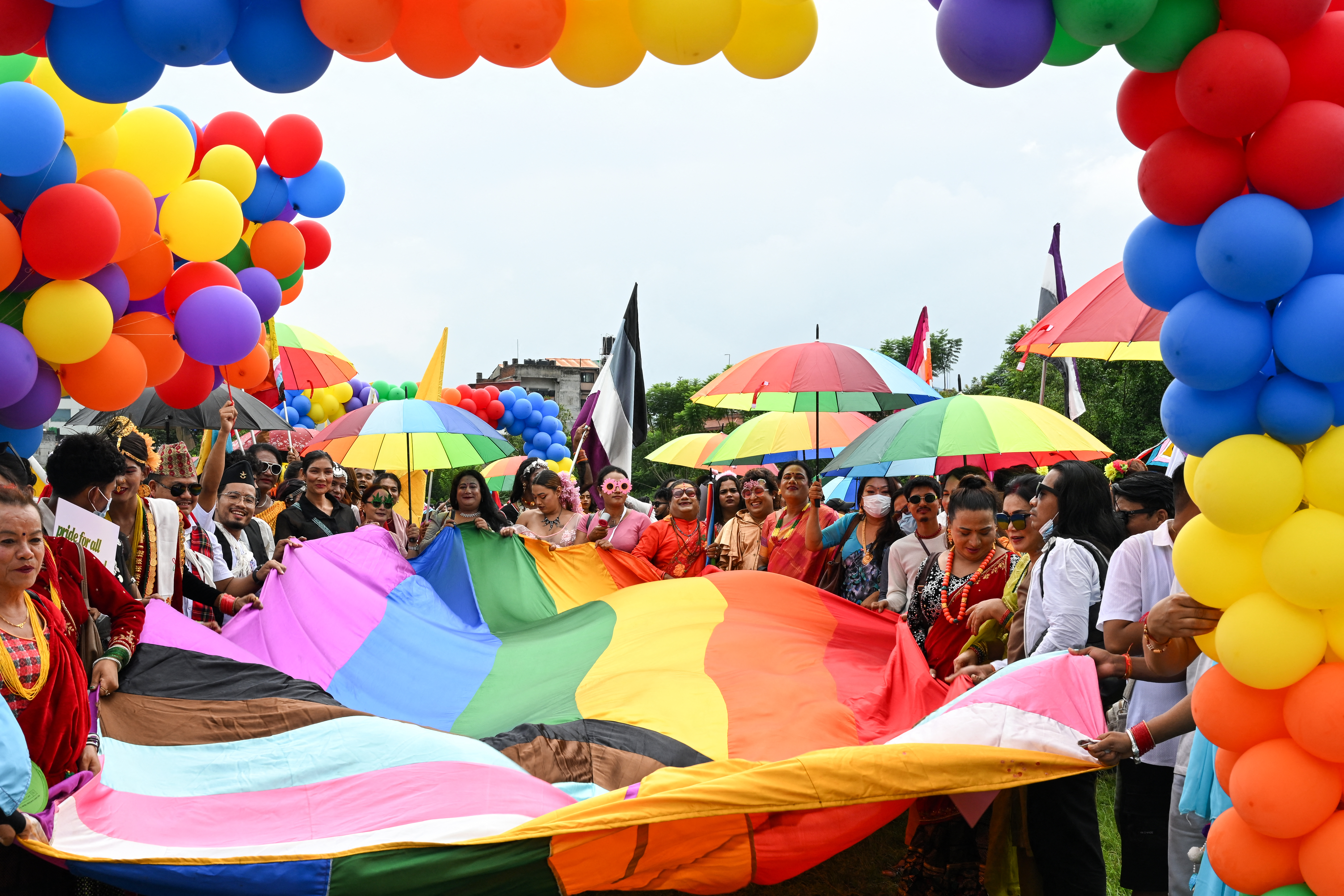 Nepal holds its first Pride since Trump cut foreign aid funding