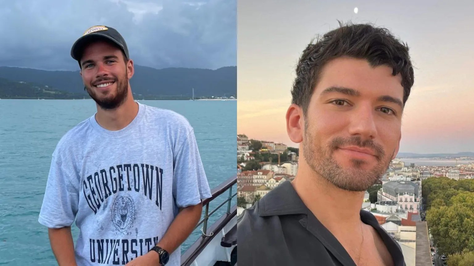 A former police officer has pleaded not guilty to the murders of Jesse Baird (L) and Luke Davies. (jessebairddd/Instagram and NSW Police)