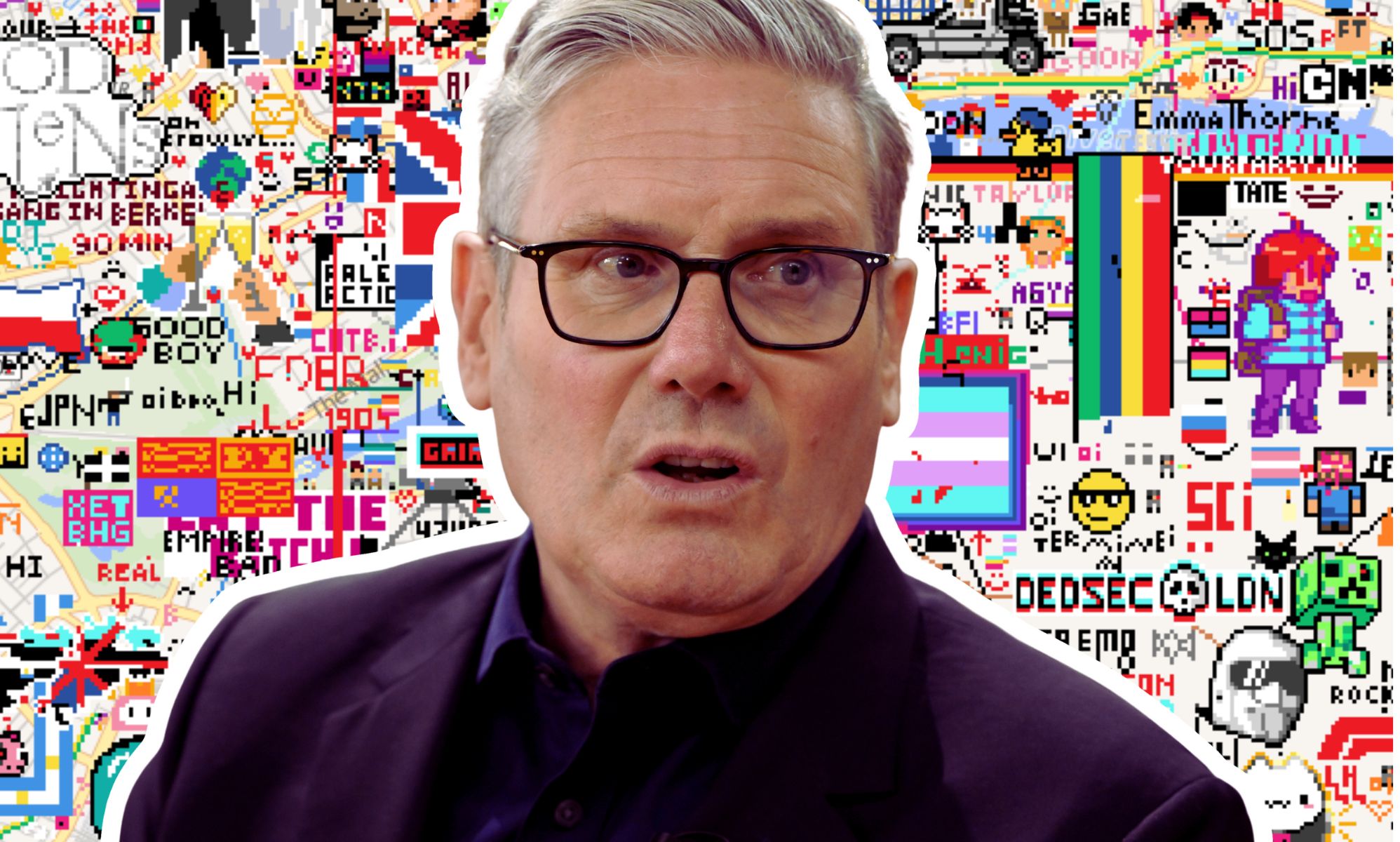 People are using pixel-painting game Wplace to call out transphobia in the UK – and beyond