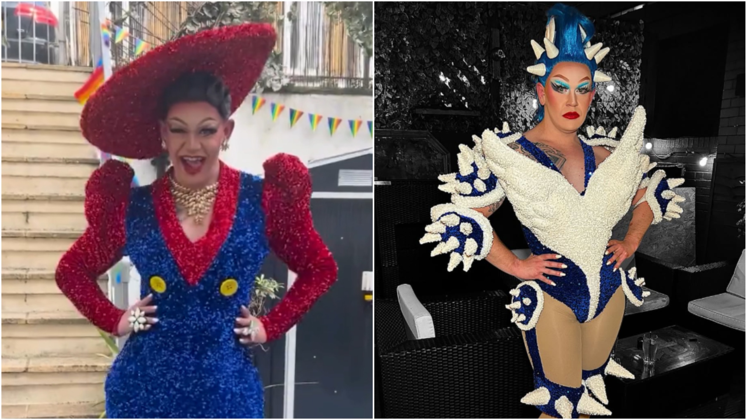 UK drag queen Mary O'Kart celebrated by Nintendo