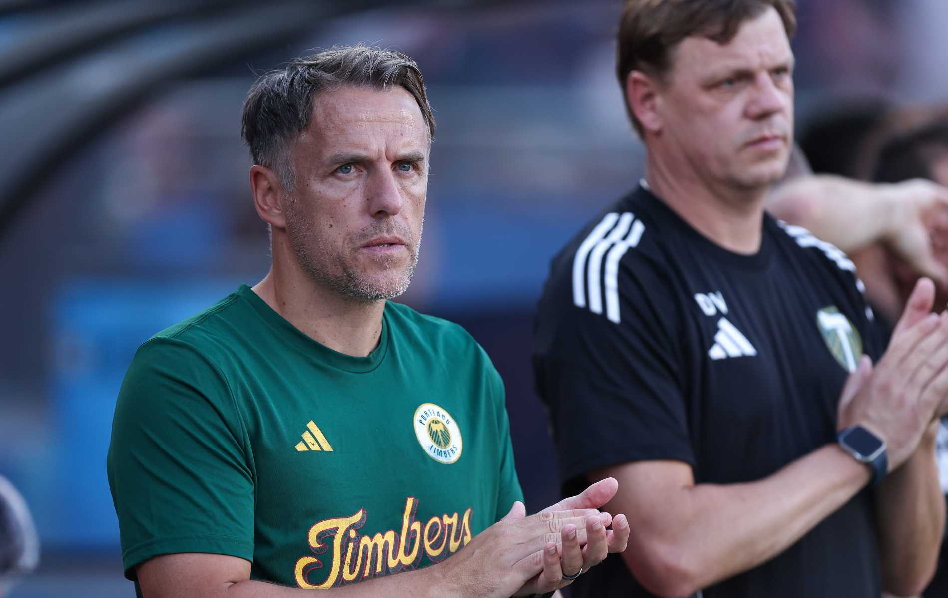 Phil Neville speaks out after his US team is targeted by repeated homophobic chants