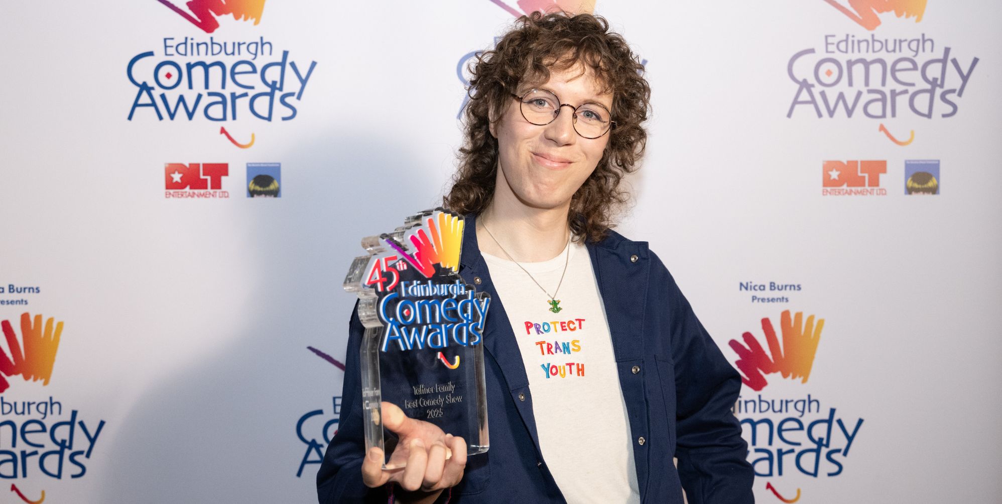 Sam Nicoresti becomes first trans comedian to win best comedy show at Edinburgh Fringe Festival