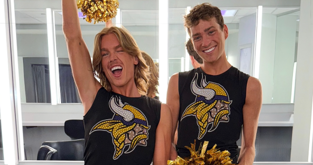 NFL male cheerleaders have the best response to online hate