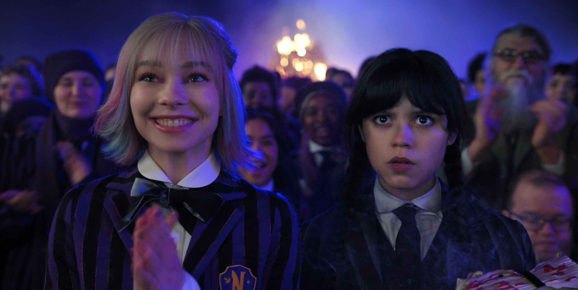 Emma Myers explains 'tension' between Enid and Wednesday in season two