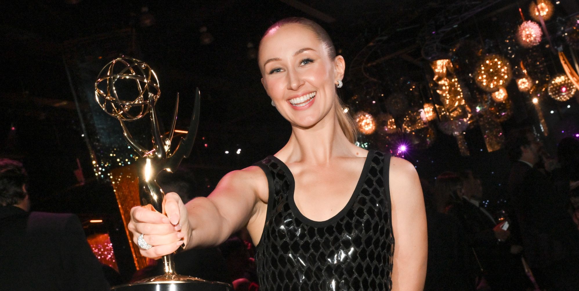 Adolescence star Erin Doherty kisses and thanks girlfriend after Emmy Award win