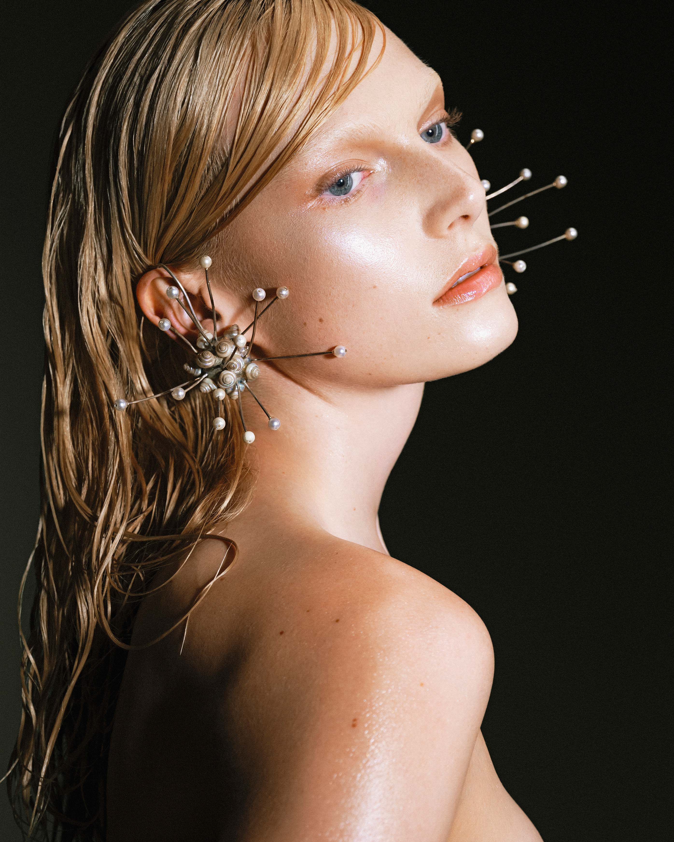 Trans model Alex Consani for Allure.