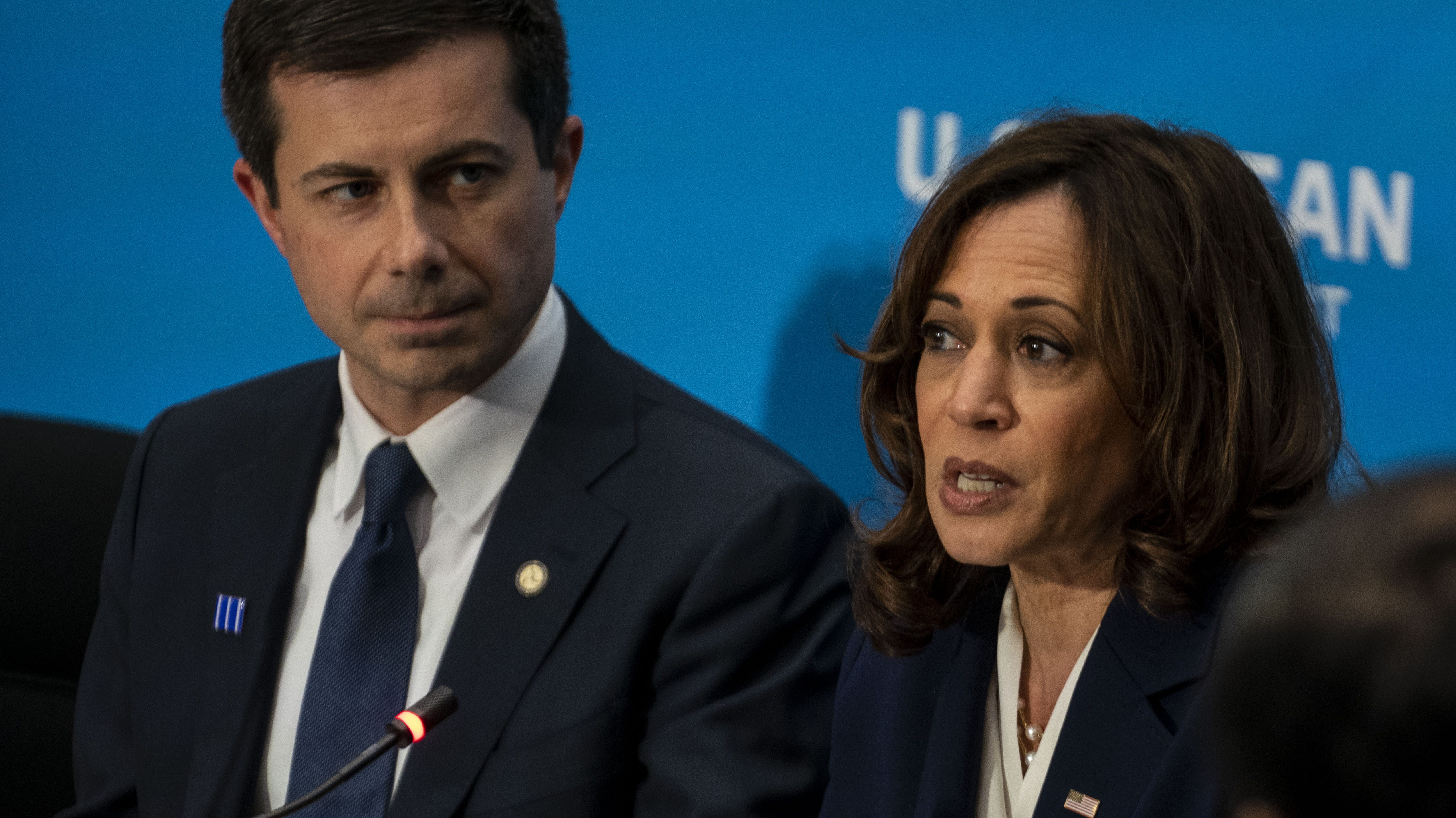 Kamala Harris says Pete Buttigieg would have been ideal running mate if she was a straight white man