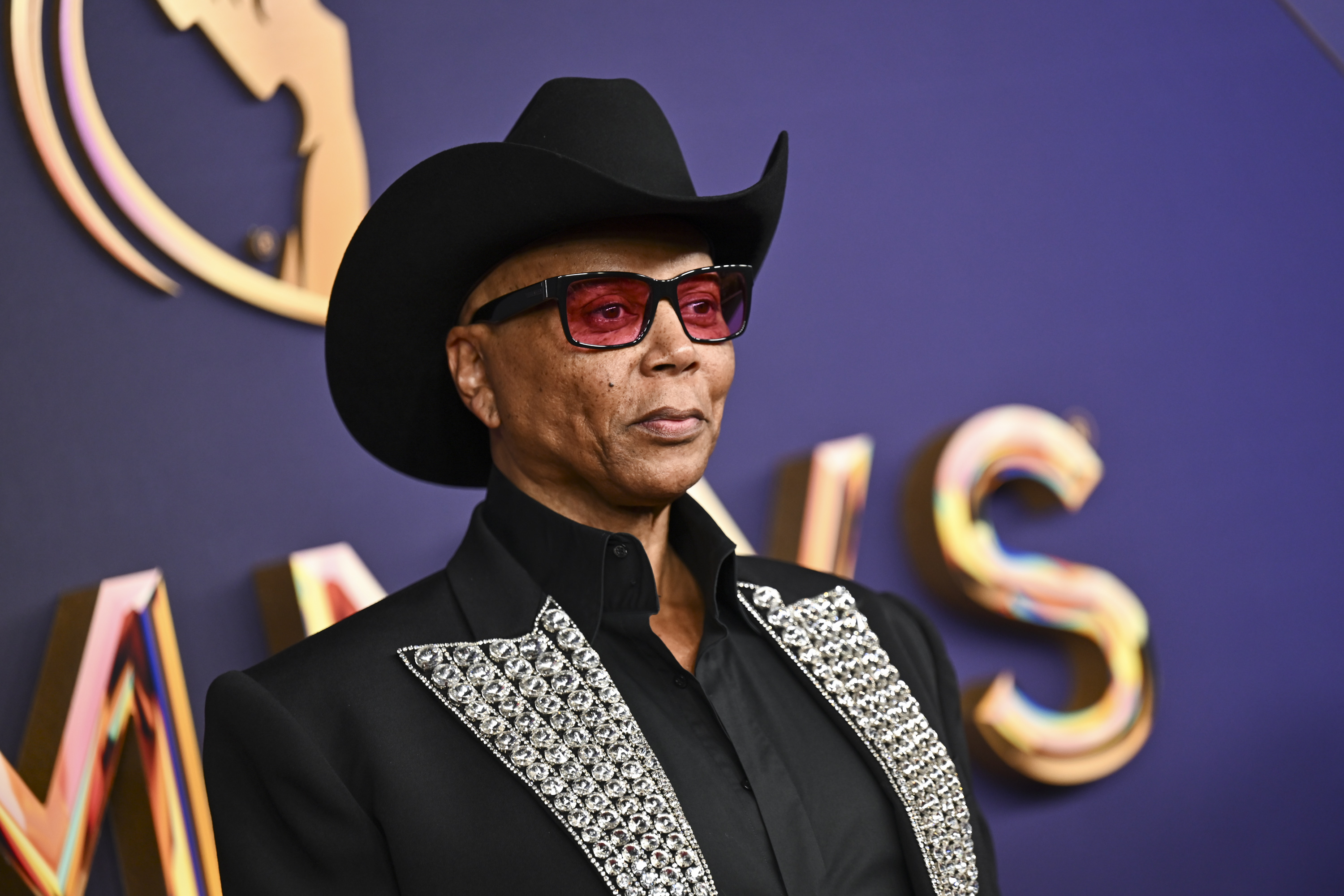 RuPaul at the 76th Primetime Emmy Awards. He