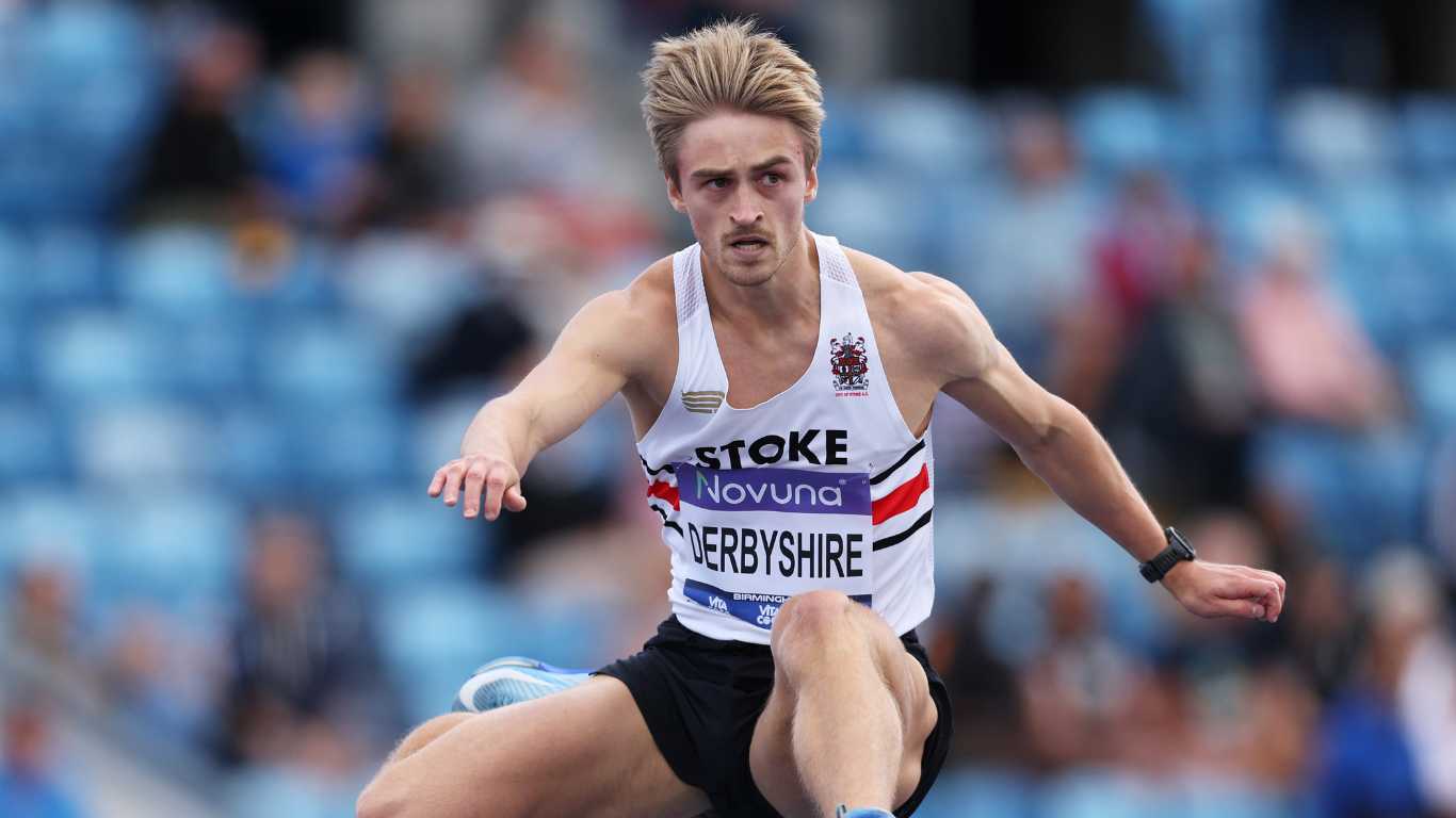 Gay hurdler Seamus Derbyshire hopes to inspire others at World Championships