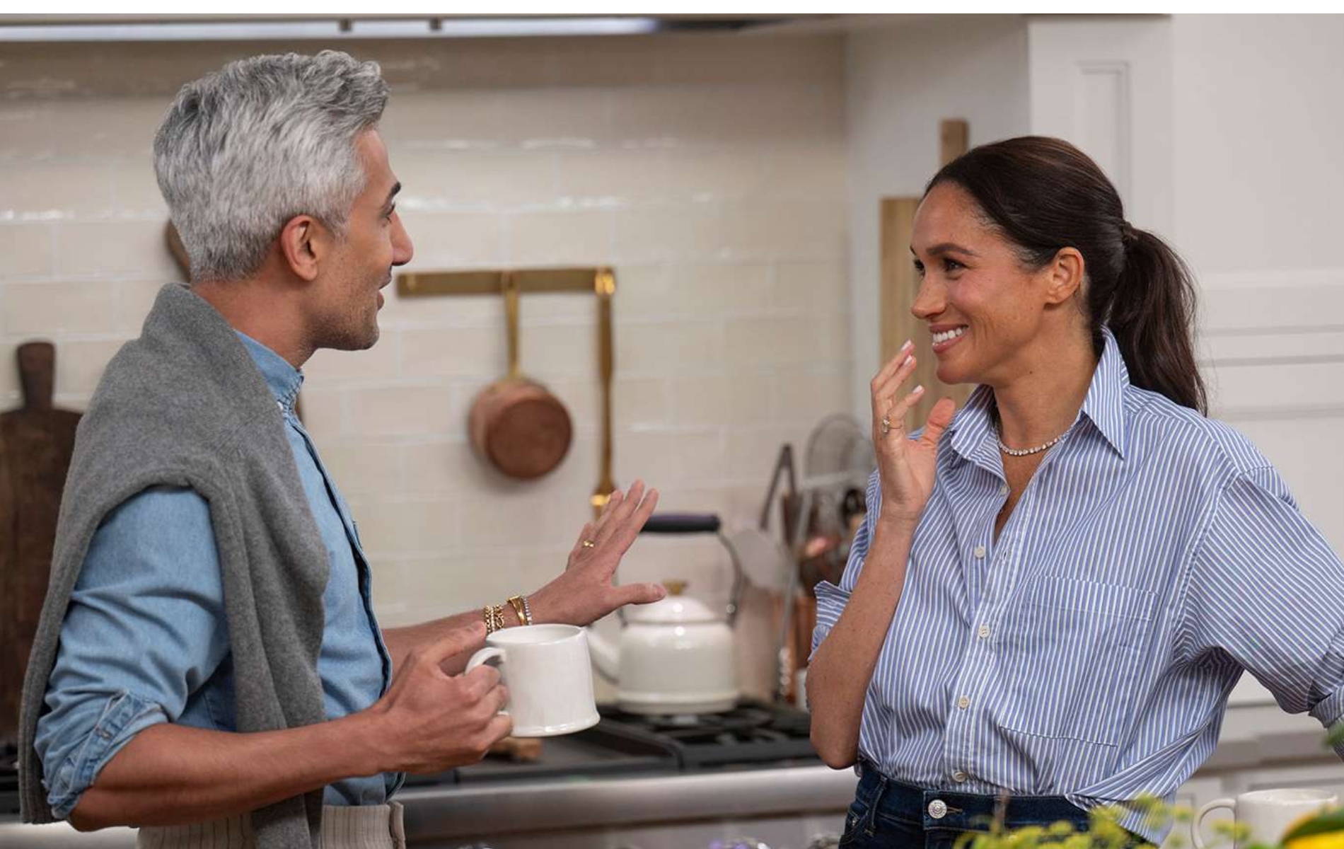 Queer Eye star Tan France spills the tea about what it was like to work with Meghan Markle