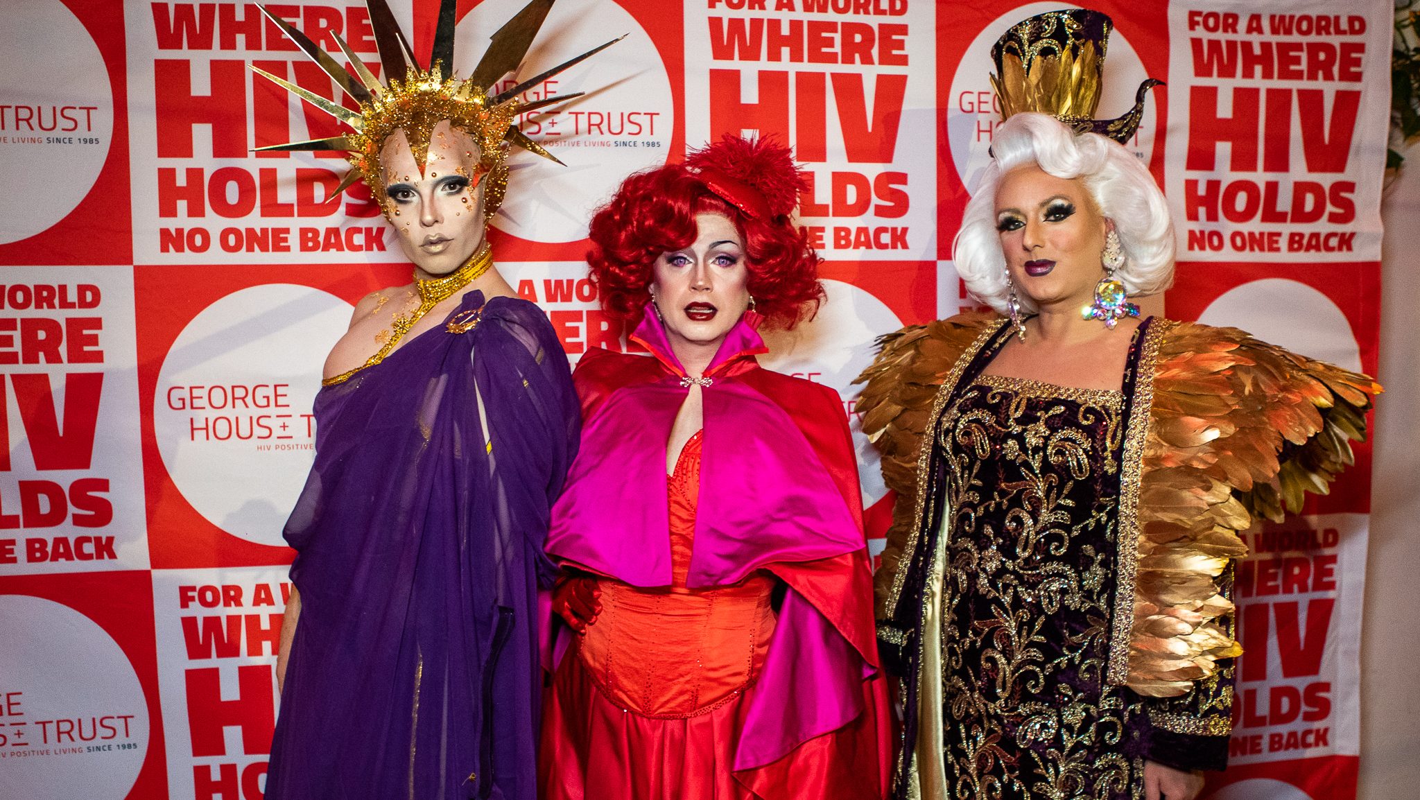Drag Race UK star helps HIV charity raise thousands at Drag Ball