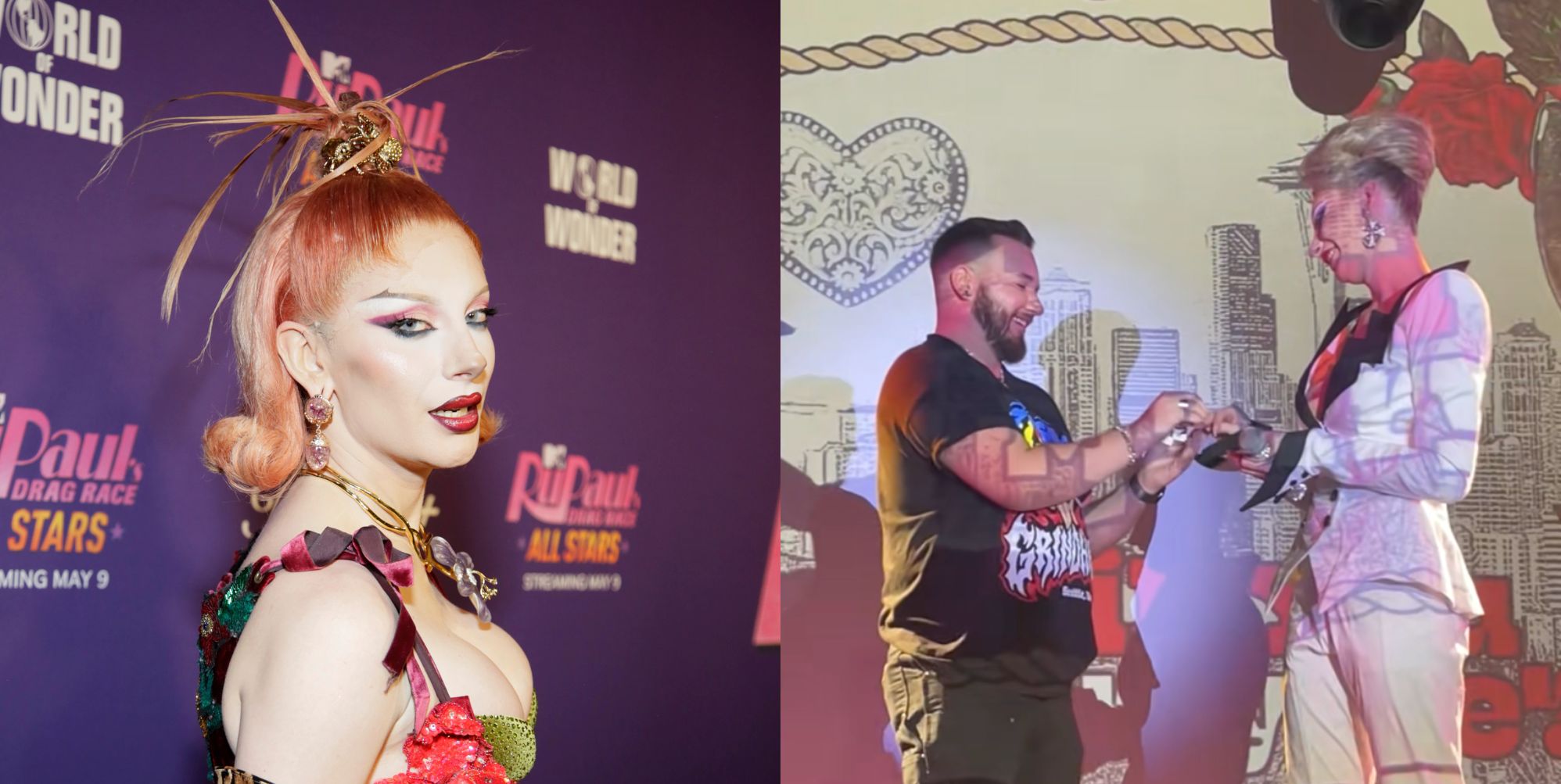 RuPaul’s Drag Race favourite Bosco gets engaged on stage
