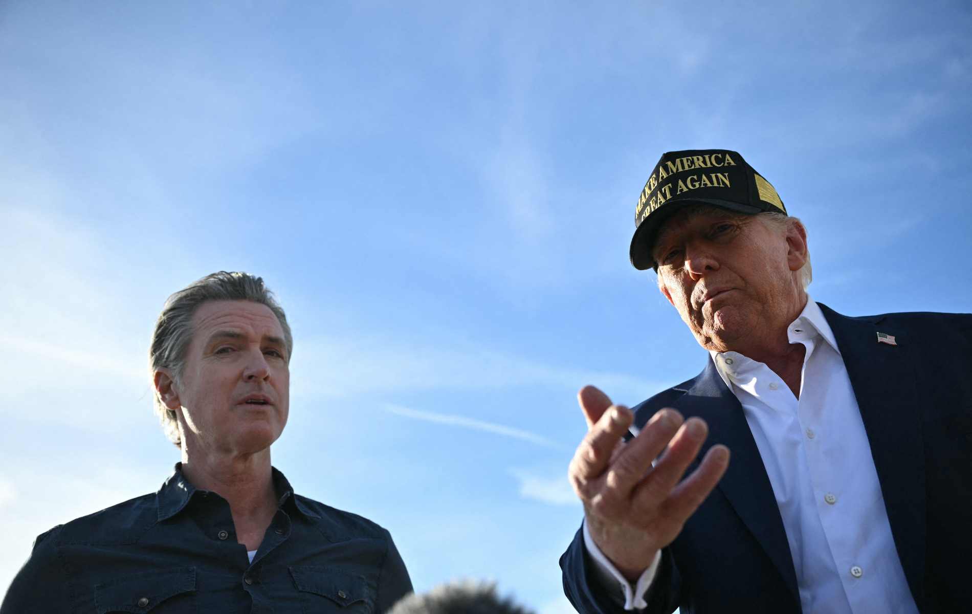 California governor Gavin Newsom calls Donald Trump 'unhinged' and 'in decline cognitively'