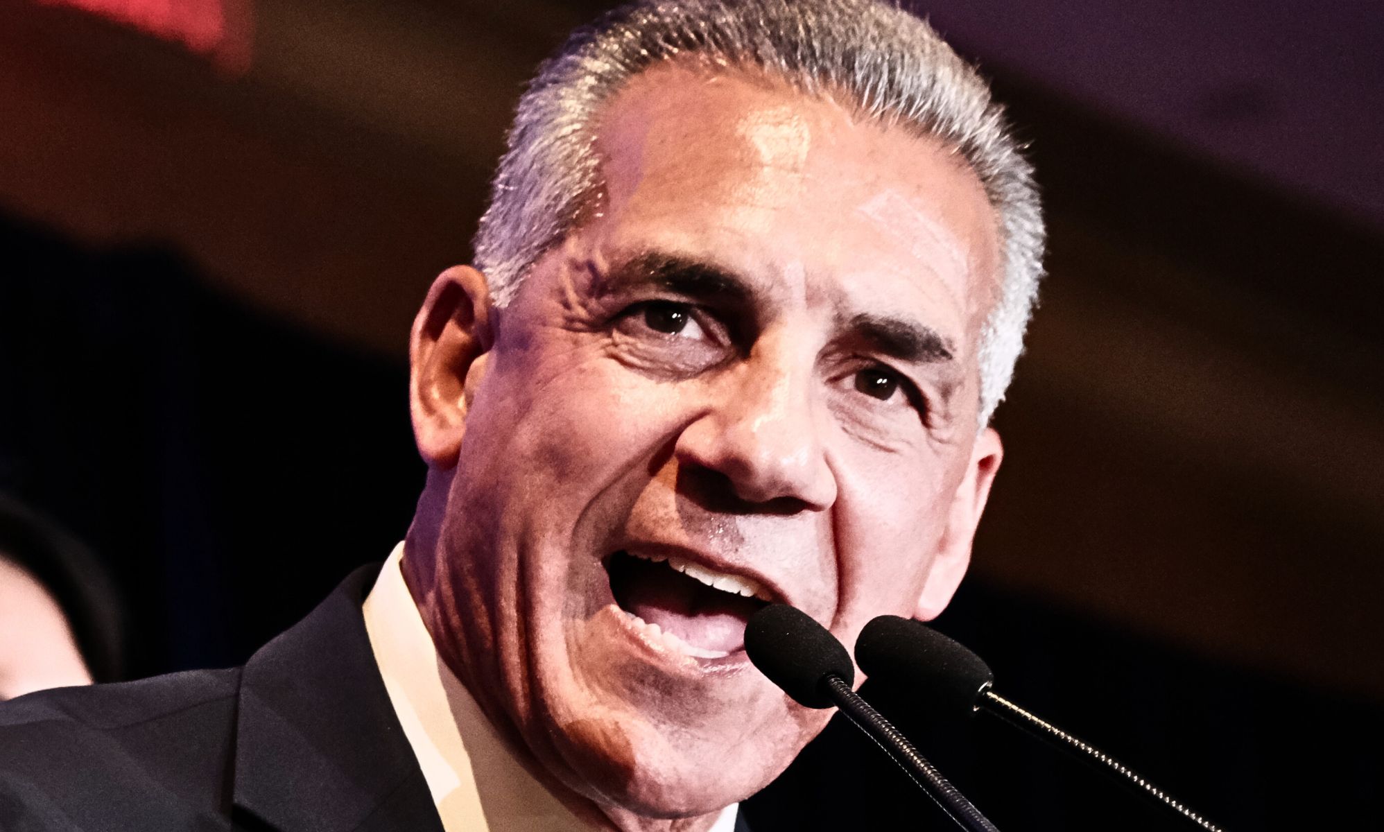 Republican candidate issues statement after aide claims he wants same-sex marriage ban