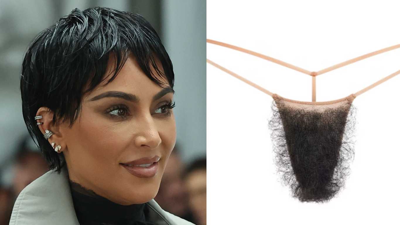 Lesbians are hilariously roasting Kim Kardashian's 'ultimate bush' SKIMS thong