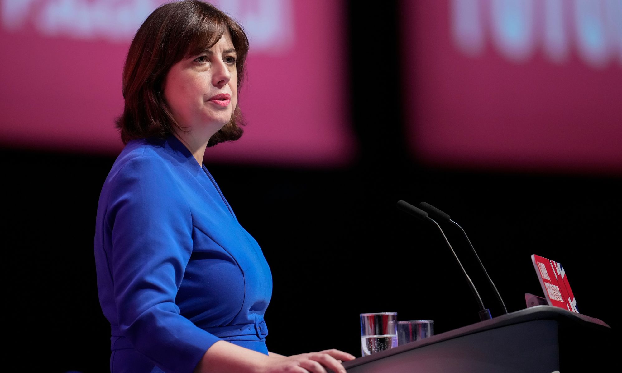 Lucy Powell, pictured at the Labour conference.