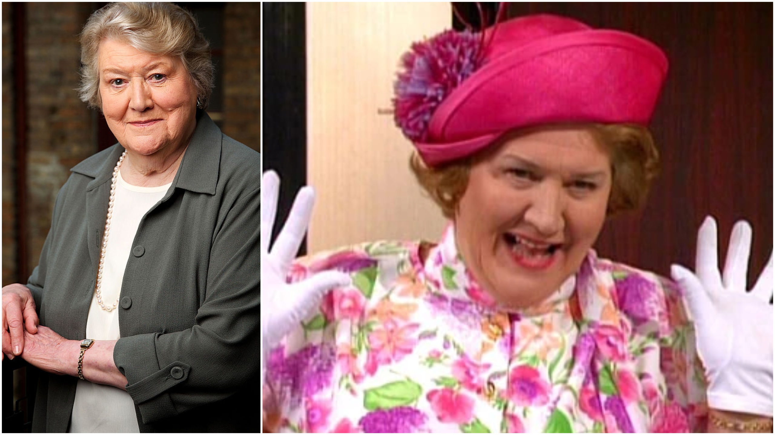 Patricia Routledge, who played camp comedy icon Hyacinth Bucket, dies aged 96
