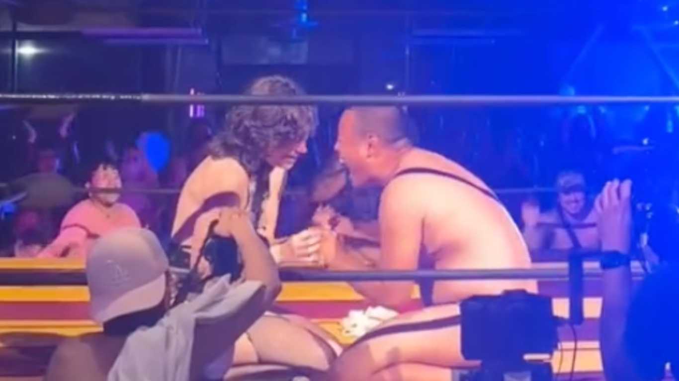 Trans wrestler goes viral after surprising partner with proposal during match: 'I love queer joy'