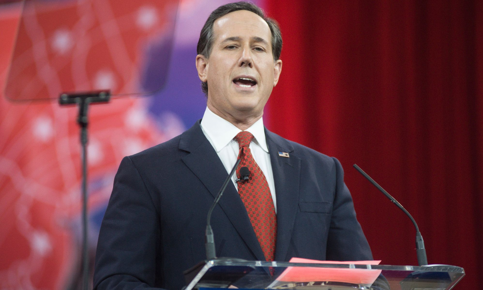 Rick Santorum, pictured. (Getty)