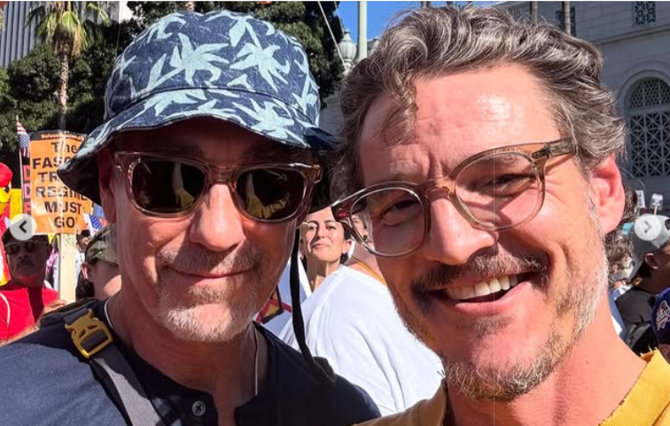 Pedro Pascal and other Hollywood stars join seven million strong 'No Kings' anti-Trump protests