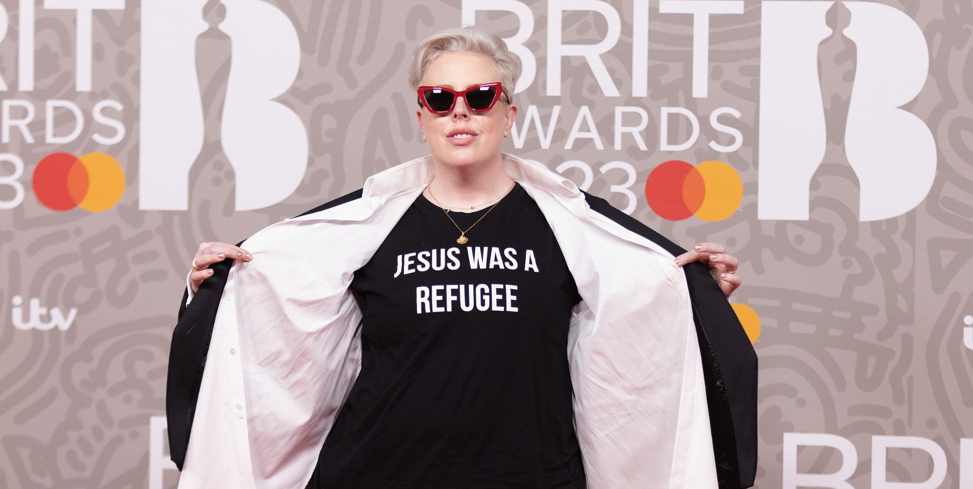 The Blessed Madonna at the 2023 BRIT Awards.