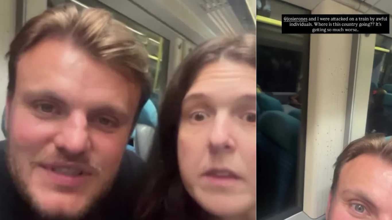 Lee Peart and Rosie Jones were victims of an attack they described as 