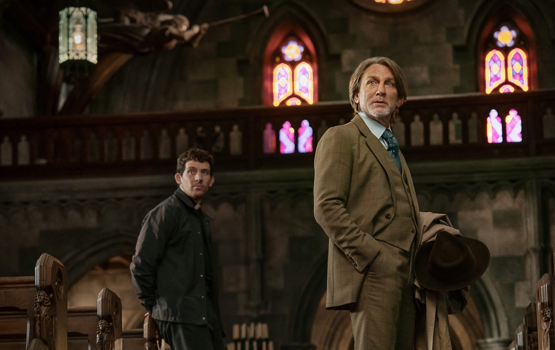 Review: Josh O’Connor revives the Knives Out franchise in Wake Up Dead Man