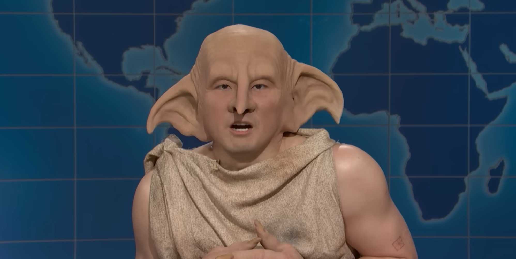 Gay comedian Bowen Yang dresses as Dobby and roasts JK Rowling in trans rights SNL sketch