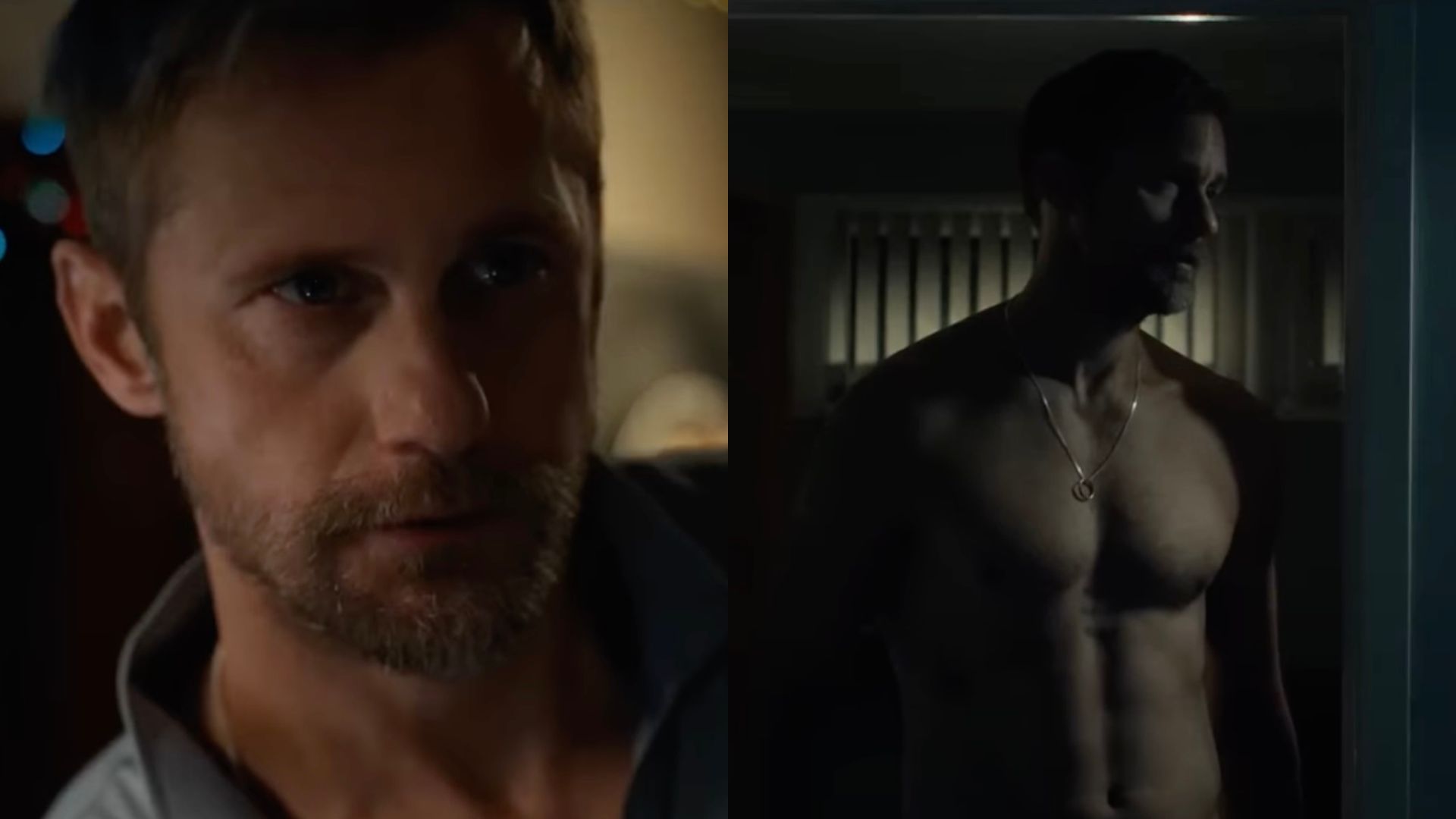 Alexander Skarsgård dominates in first trailer for queer BDSM-romance film Pillion