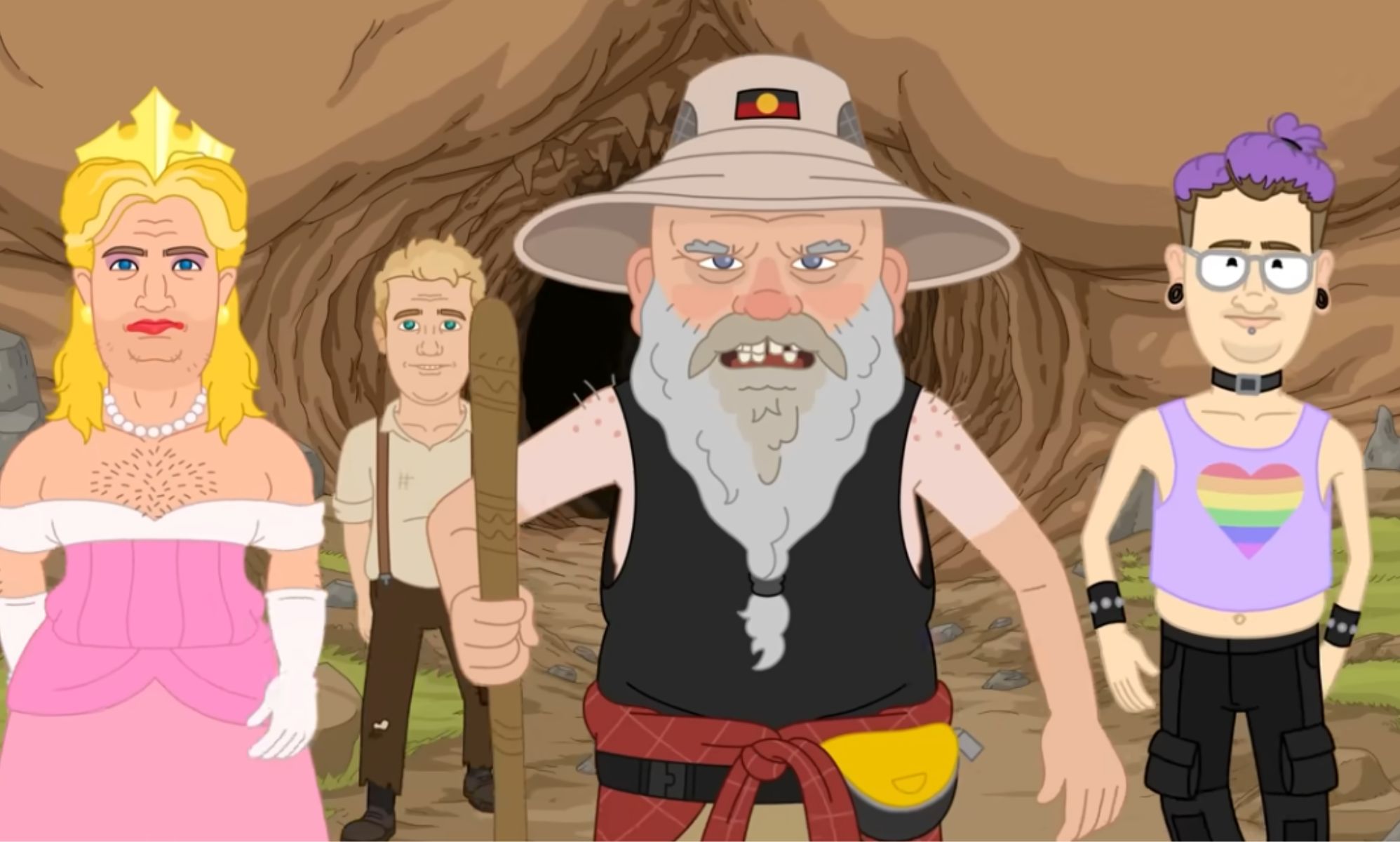 Australian senator's anti-LGBTQ+ cartoon looks so bad, parliament banned it