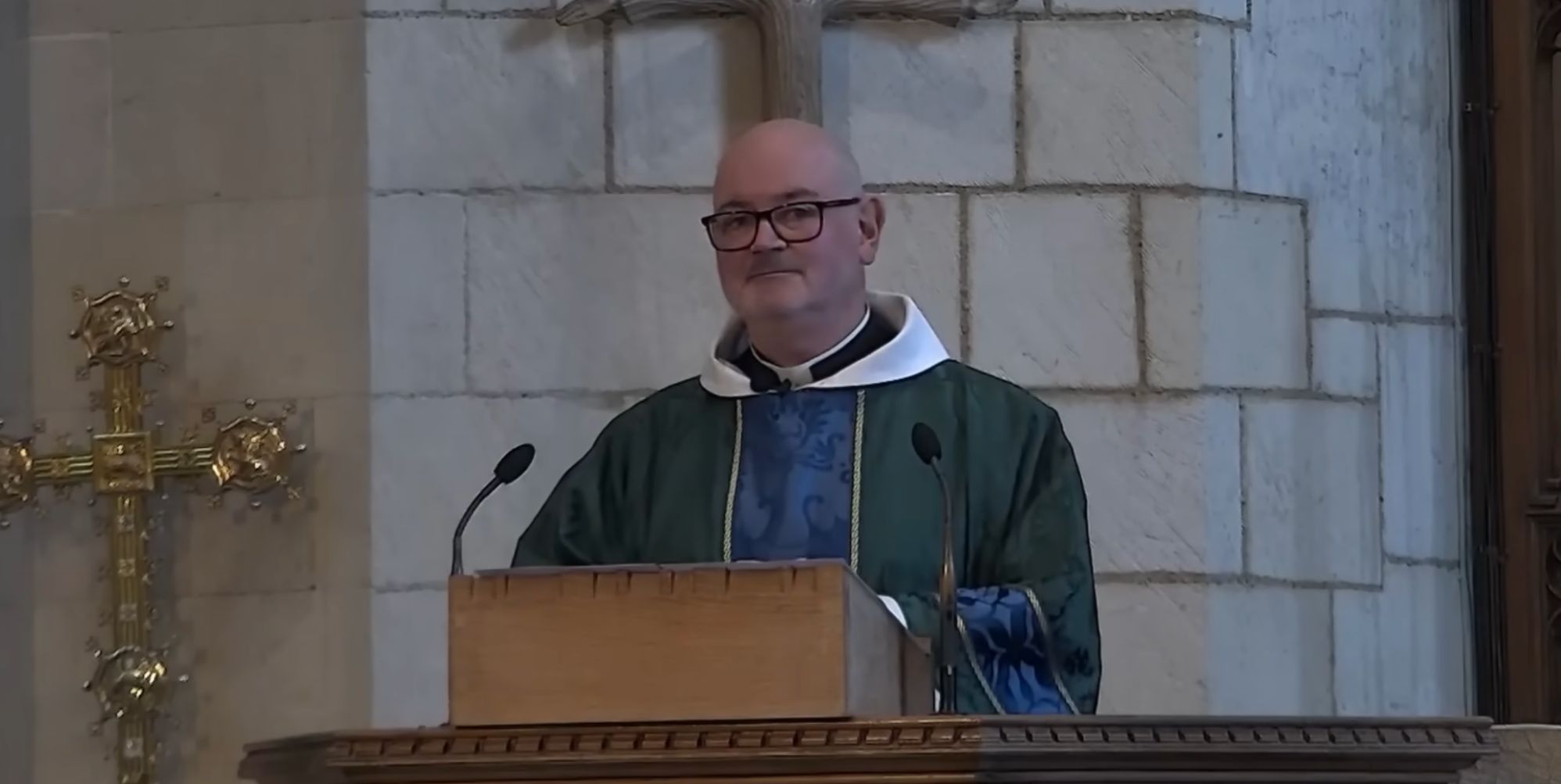 Gay priest's emotional sermon receives standing ovation: 'I wept as I watched this'