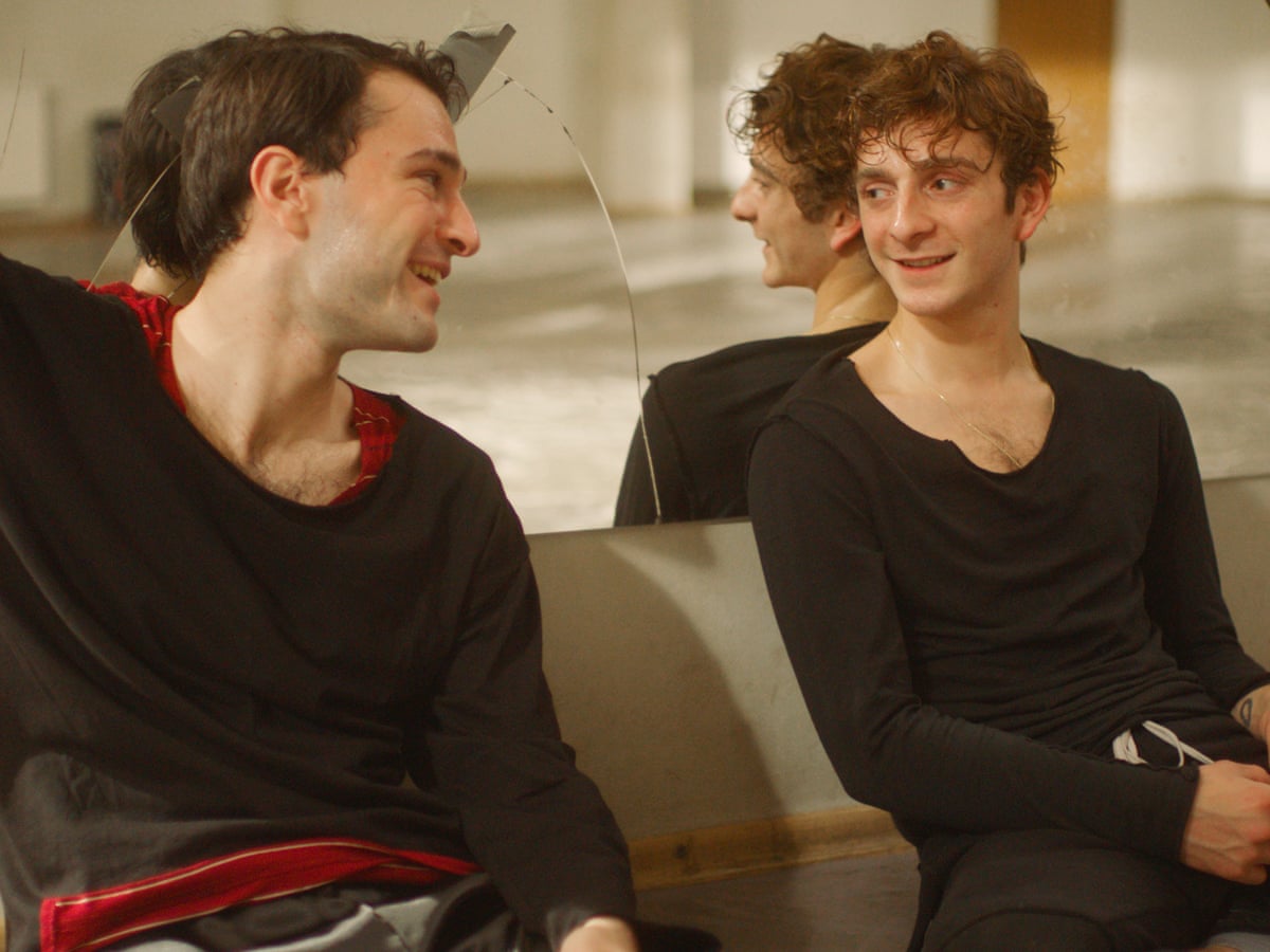 And Then We Danced still: two dancers smiling at each other