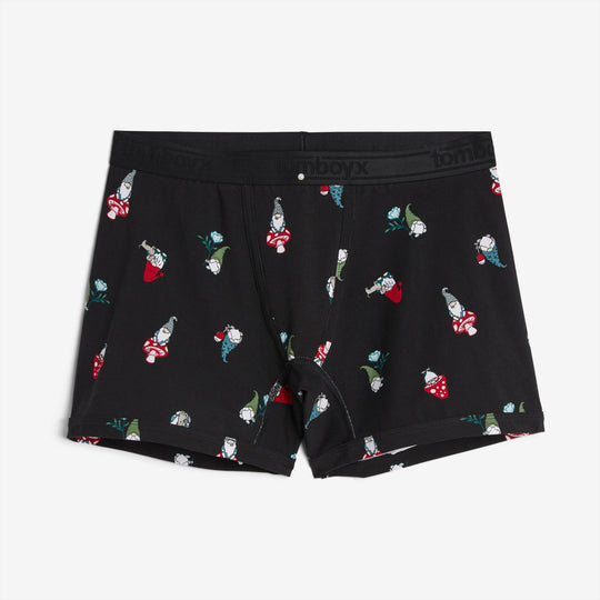 Gnome-print boxers to get you in the festive mood.