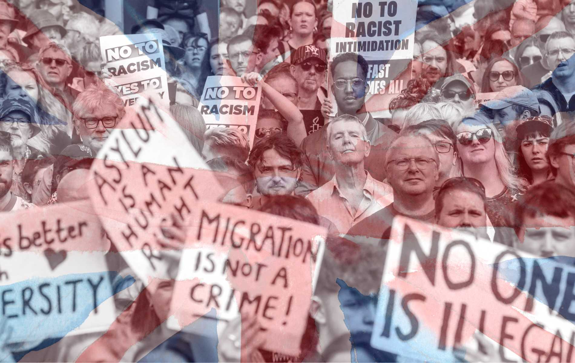 Culture wars have left UK more divided than ever, poll finds, and right-wing extremism is rising
