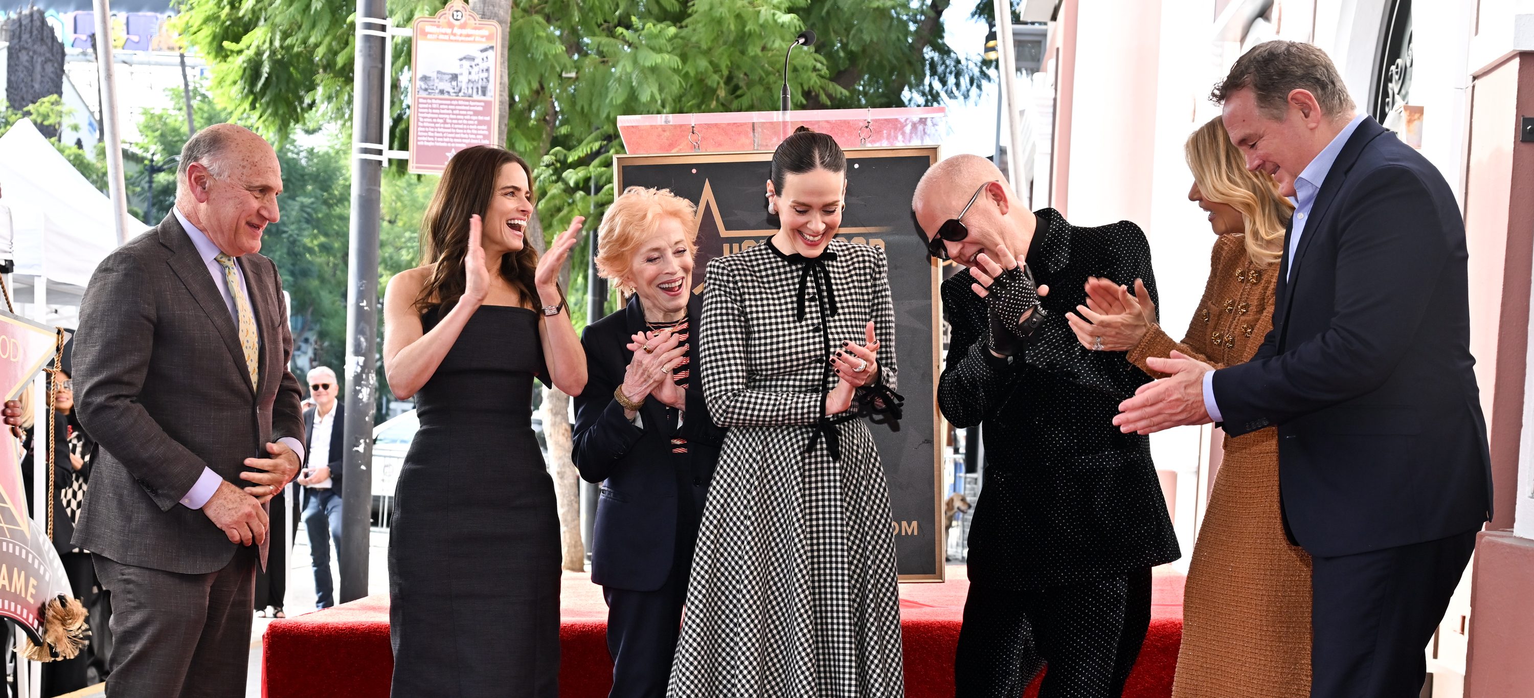Holland Taylor praises Sarah Paulson in Hollywood Walk of Fame speech: 'A shining star'