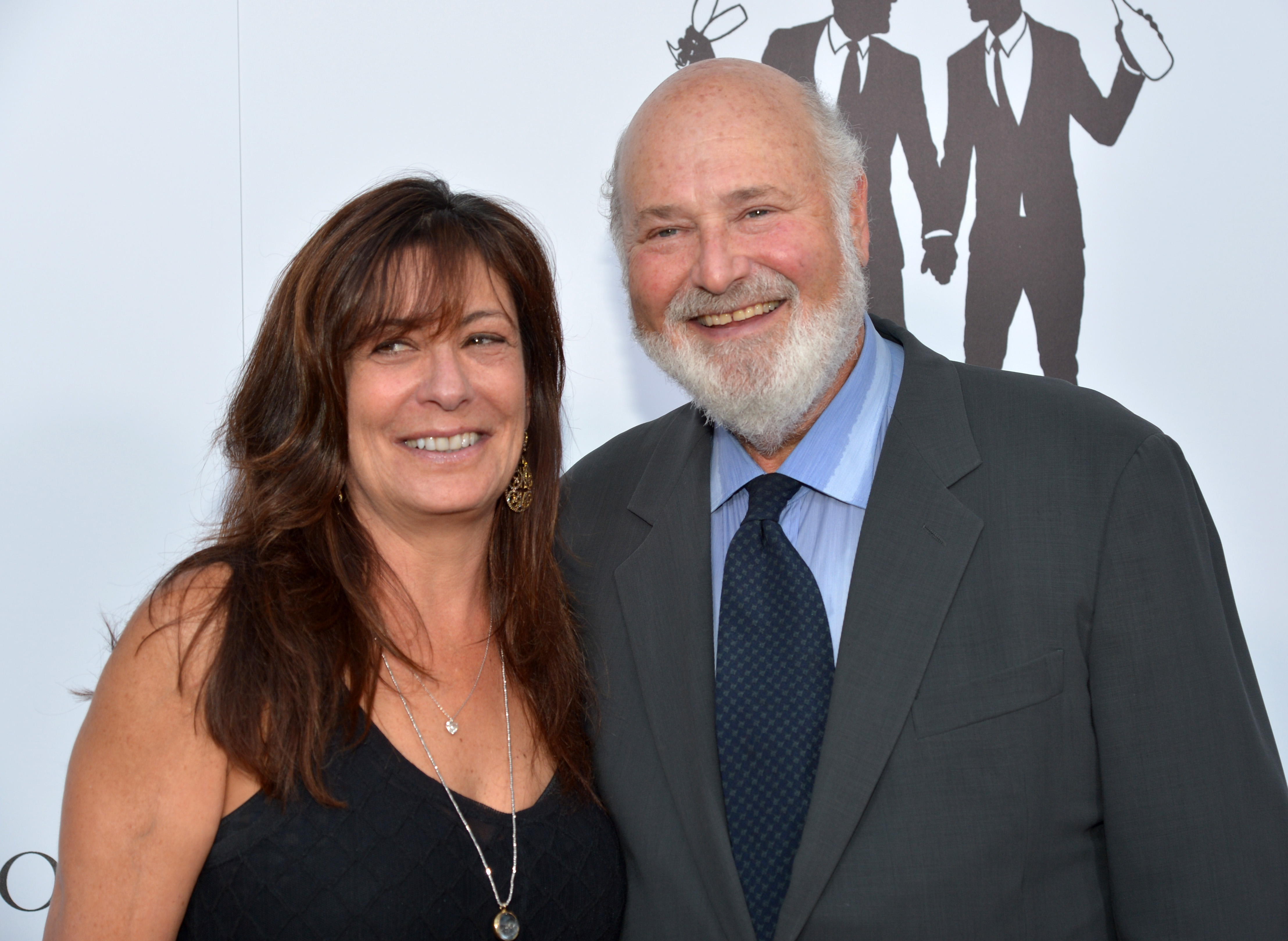 Rob Reiner (R) and Michele Reiner. (Lester Cohen/Getty)