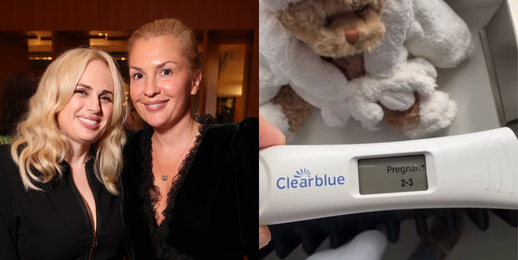 Rebel Wilson announces she and wife are expecting baby No2 in sweet pics