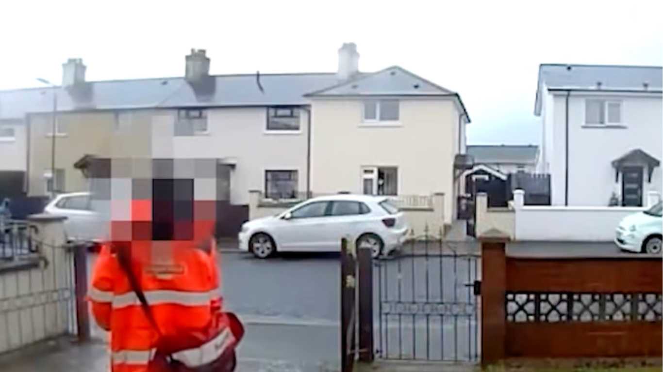 Postman fired as footage caught him kicking over rainbow garden gnome