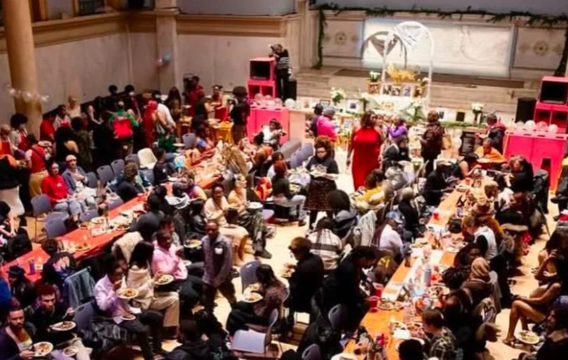 NYC kitchen brings transgender people together for moving 'Transmas' celebration