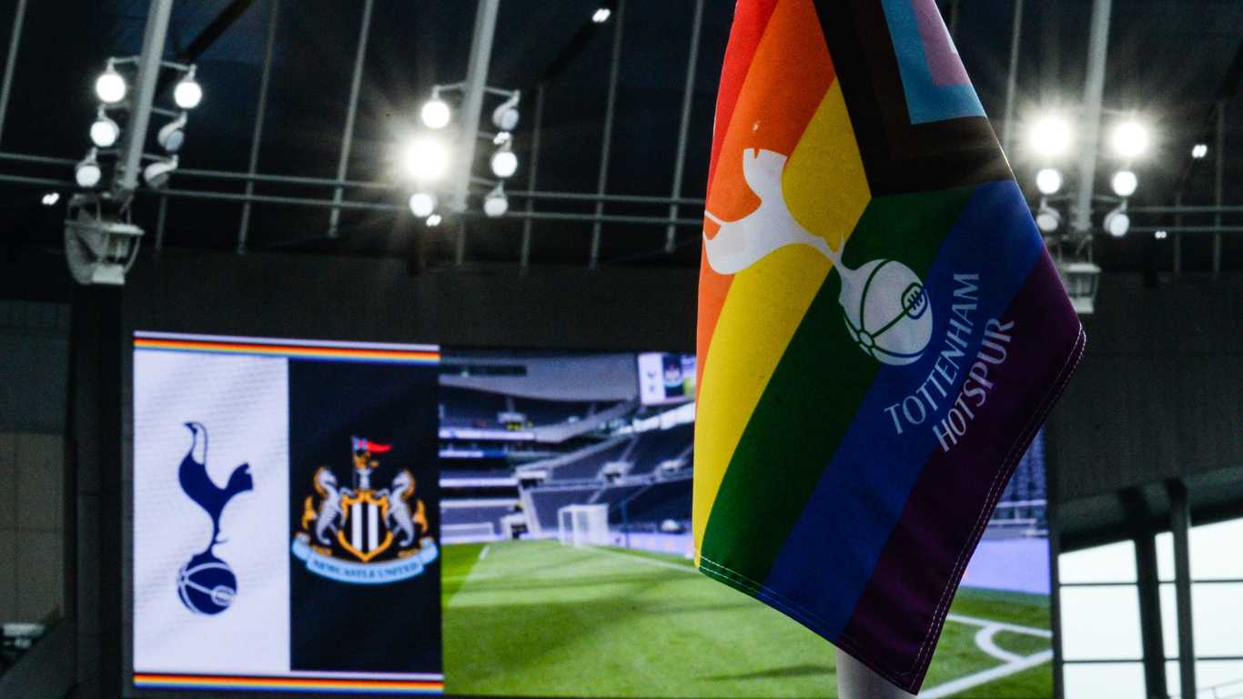 Spurs' LGBTQ+ fans slam team for moving Pride flag on 'security grounds'