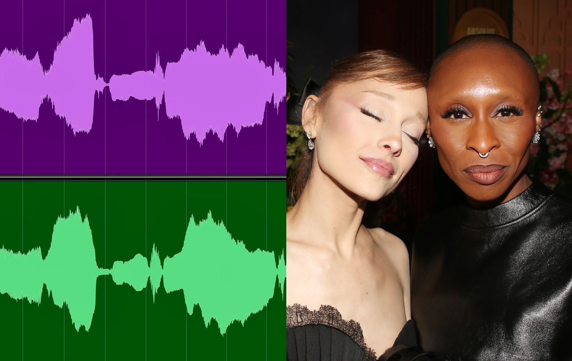 Wicked’s Ariana Grande and Cynthia Erivo were so in sync their vocals lined up, 'locking perfectly'