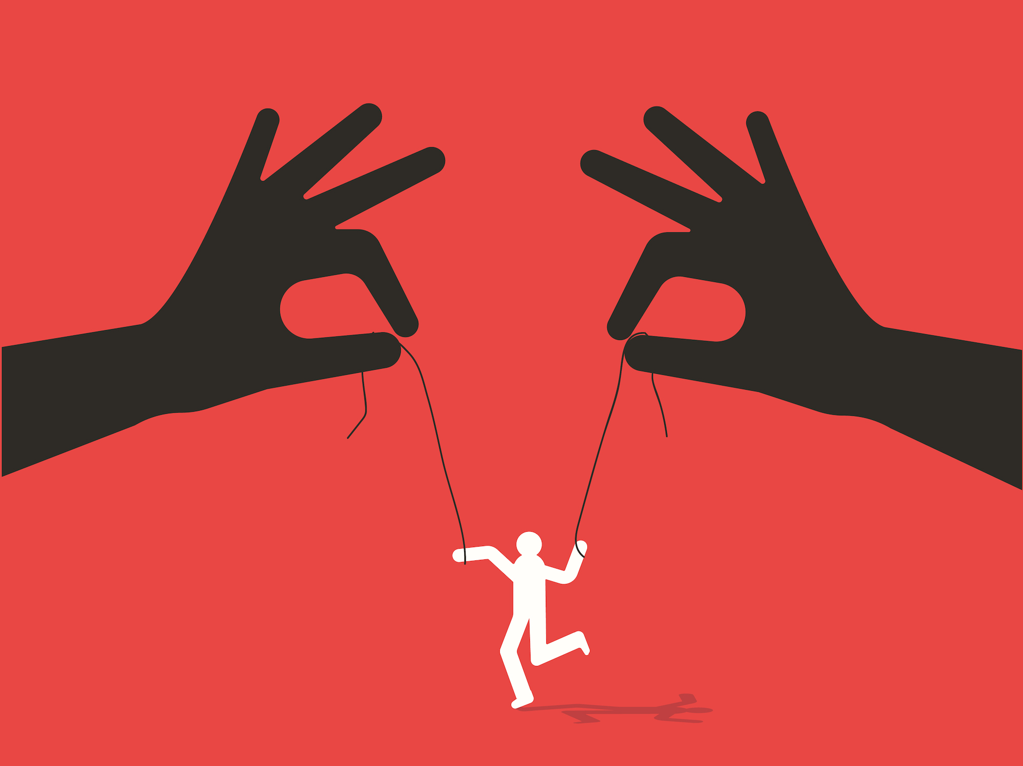 Manipulation man string