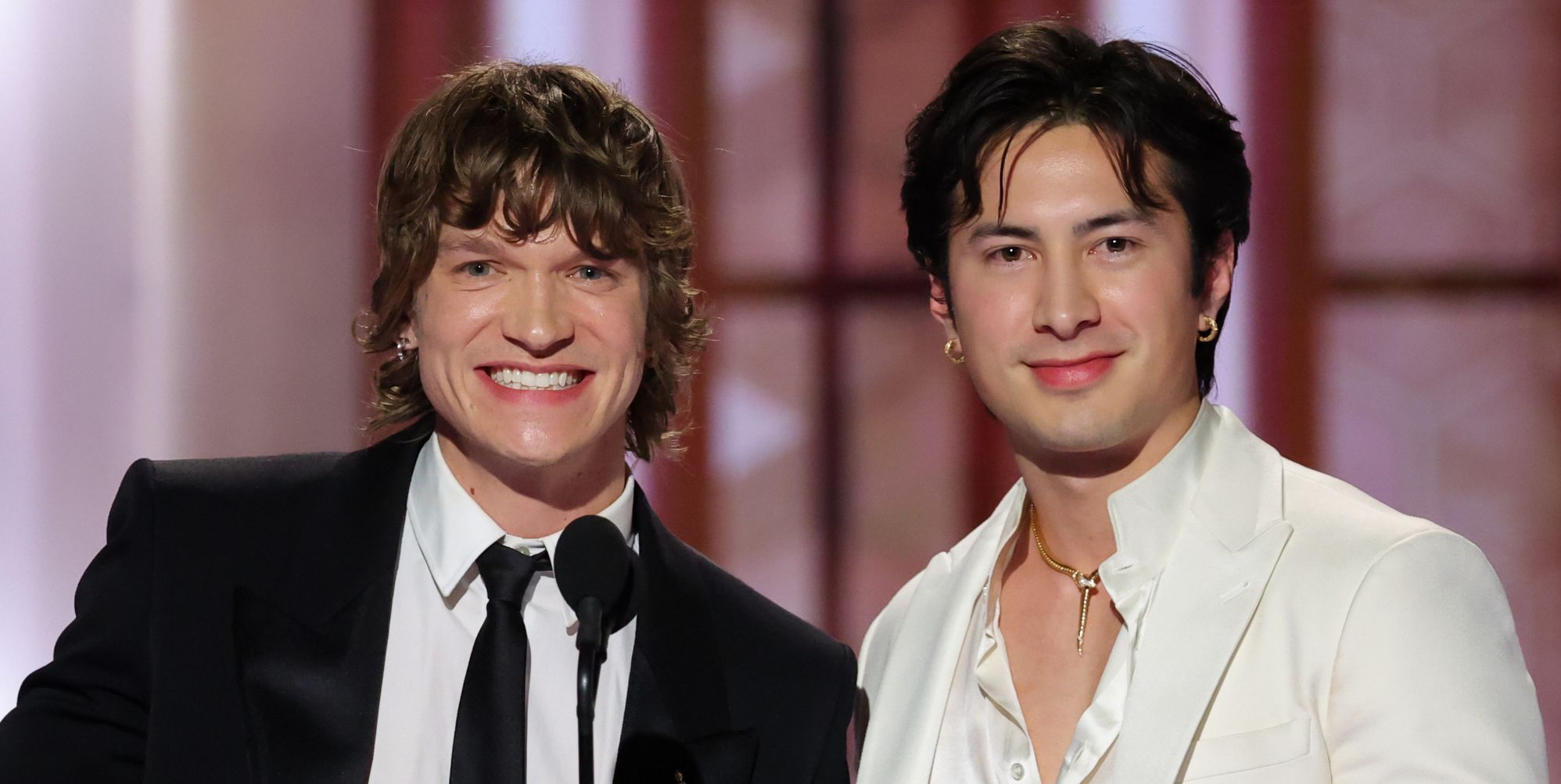 Five Heated Rivalry moments at the 2026 Golden Globes that deserve Golden Globes